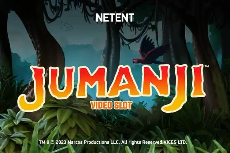 Jumanji slot machine by NetEnt