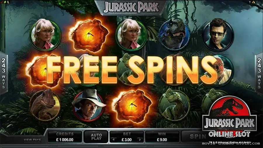 Jurassic Park slot by Games Global Screenshot 3