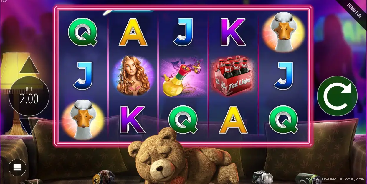 Ted slot by Blueprint Gaming Screenshot 2