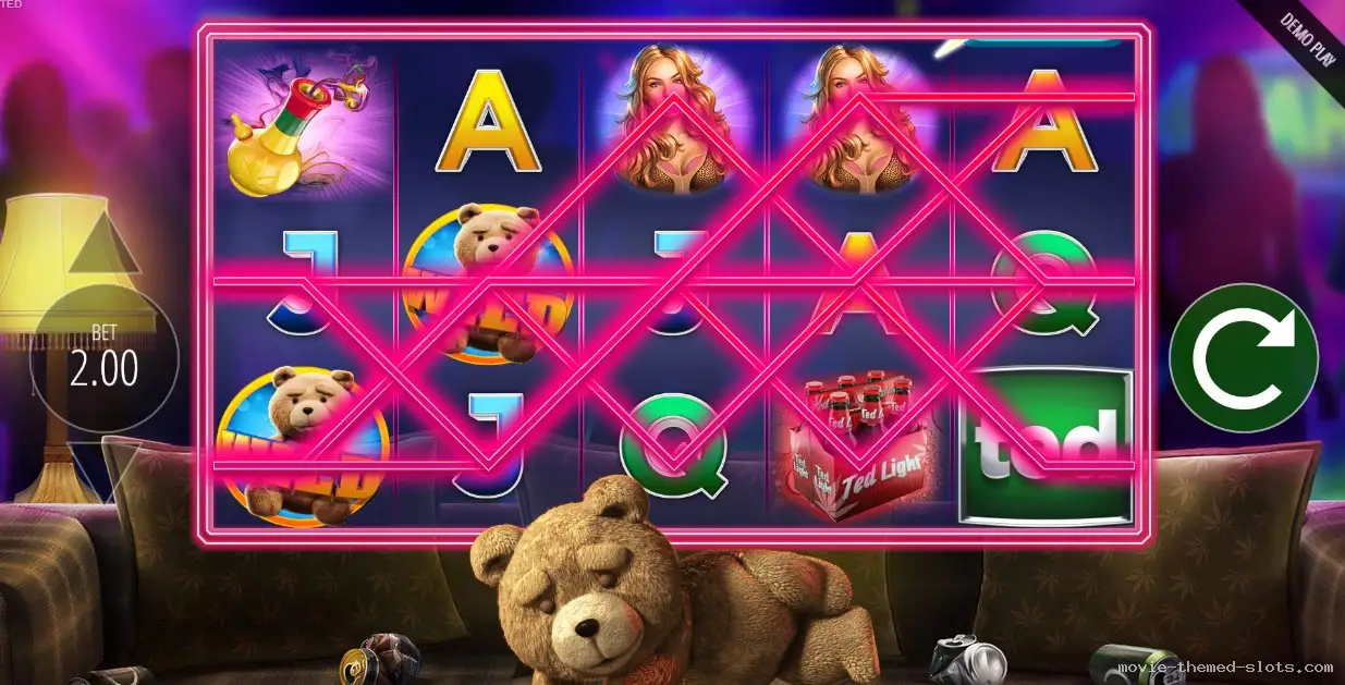 Ted slot by Blueprint Gaming Screenshot 1