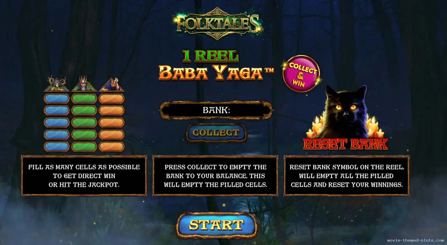 Spinomenal's 1 Reel Baba Yaga Screenshot 3