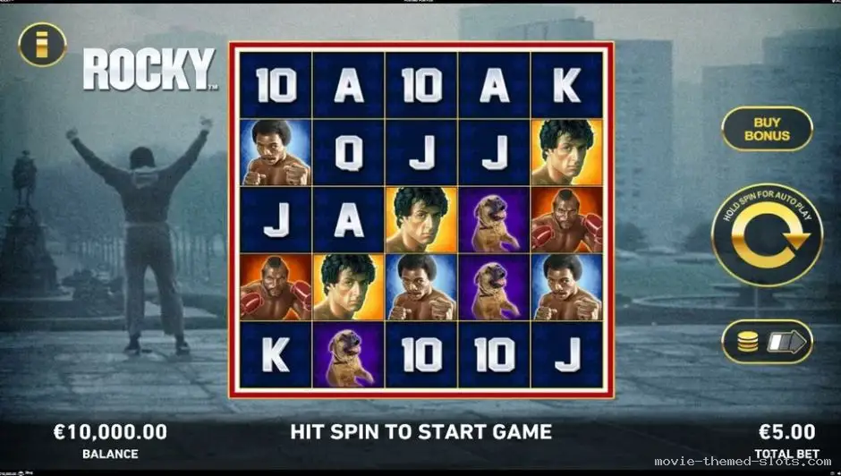 Playtech's Rocky Slot Screenshot 3